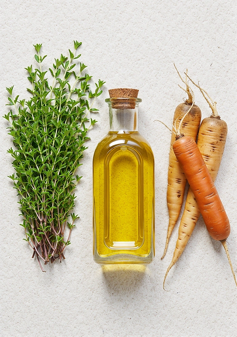 Frische, hochwertige Zutaten für die Ernährungsanalyse